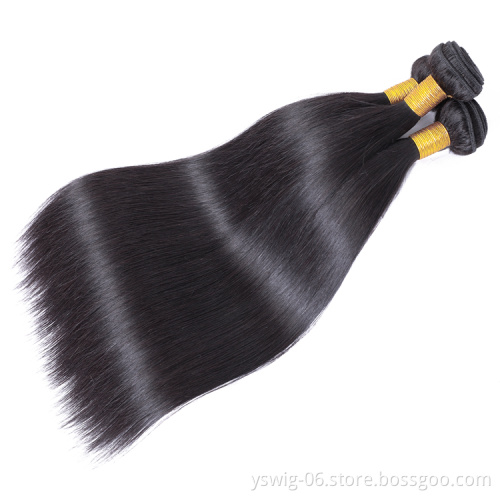 YS 8A Wholesale Weave Bundles Brazilians Hair Silky Straight Human Hair Bundles Vendor